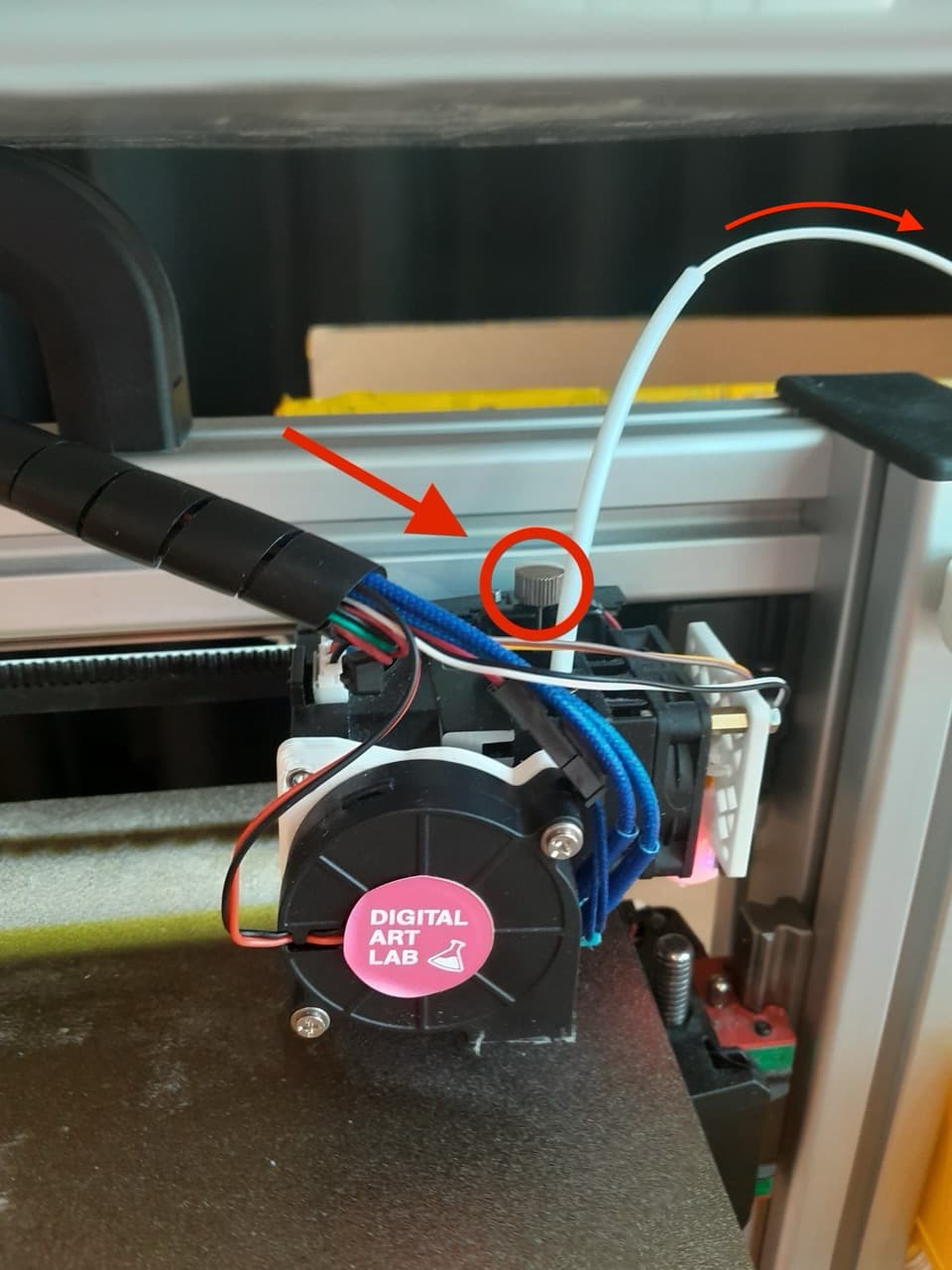 Filament verwijderen