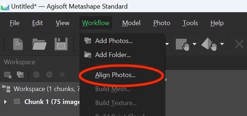 Align photos