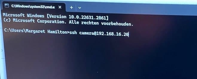 Open traceer venster